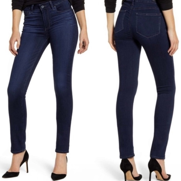 PAIGE Denim - Paige Skyline Skinny Stretch Dark Wash Jeans Size 30